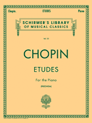 Etudes piano sheet music cover